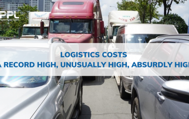 Logistics costs - A record high, unusually high, absurdly high